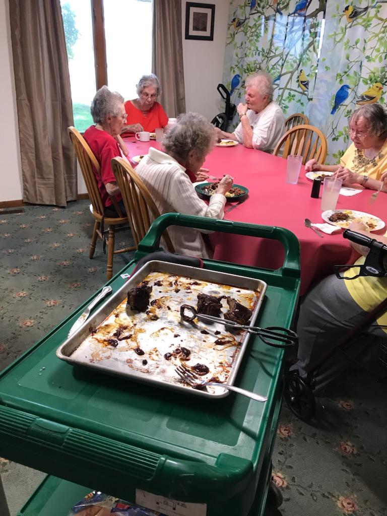 Daily life at Pine Haven Assisted Living